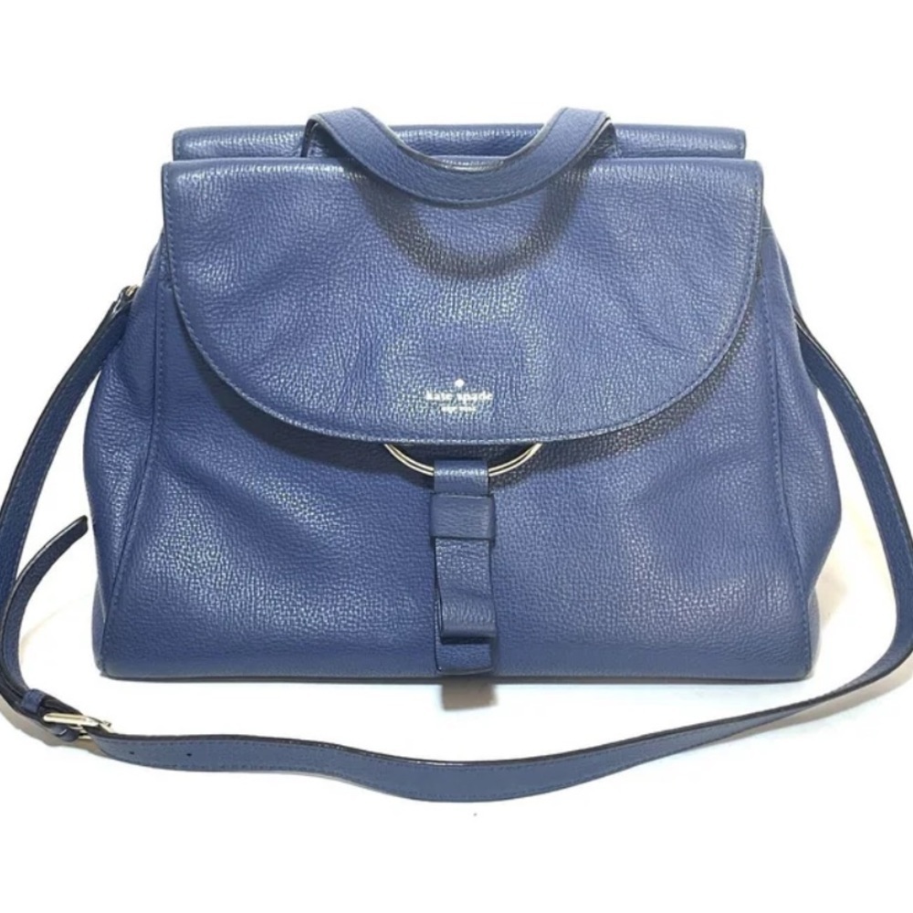 Kate Spade saddle blue purse